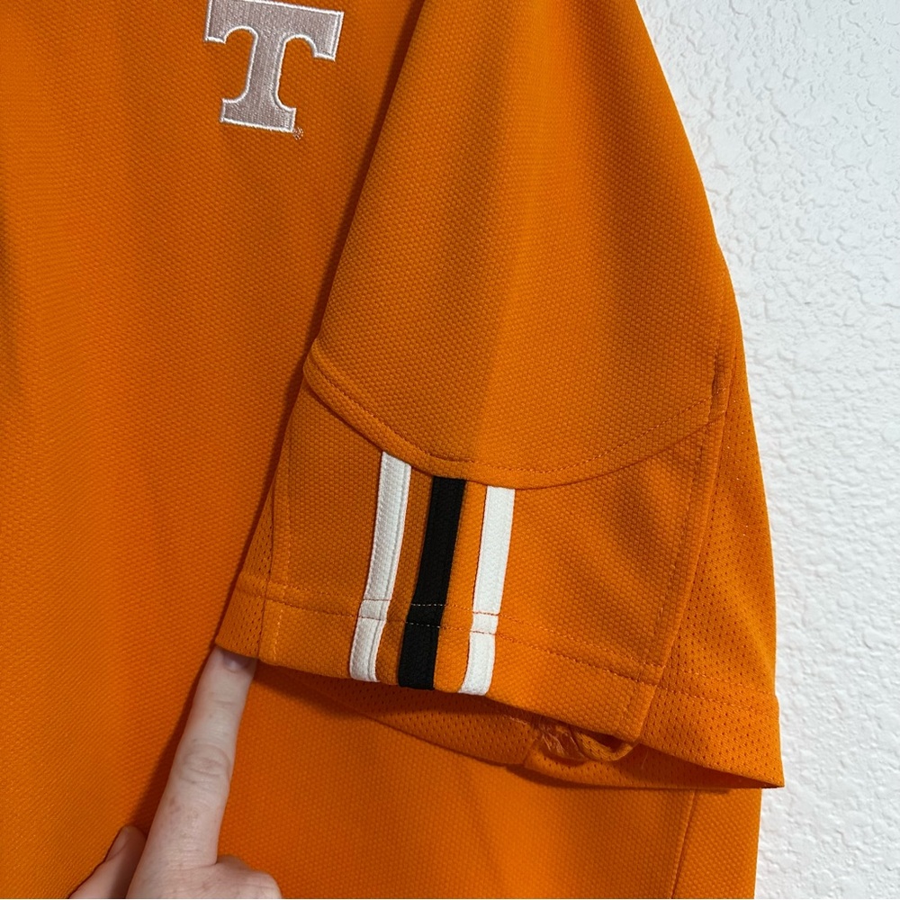 Adidas Tennessee Volunteers Polo ClimaCool Shirt‎ Men’s Size L SEC University - Picture 5 of 6